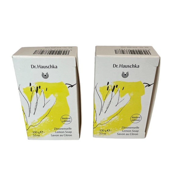 NIB Dr Hauschka Lemon Soap (2 bars) - Limited Edition 100g / 3.5 oz - Picture 1 of 4
